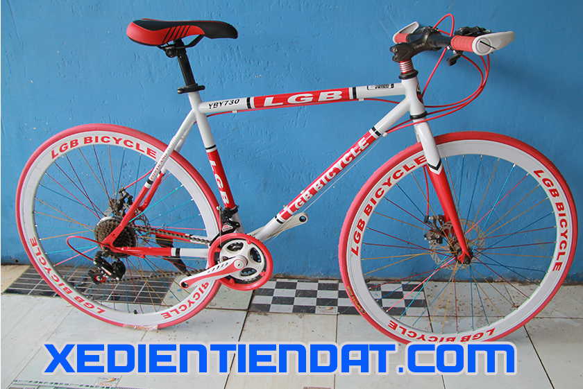 Xe đạp thể thao LGB màu đỏ